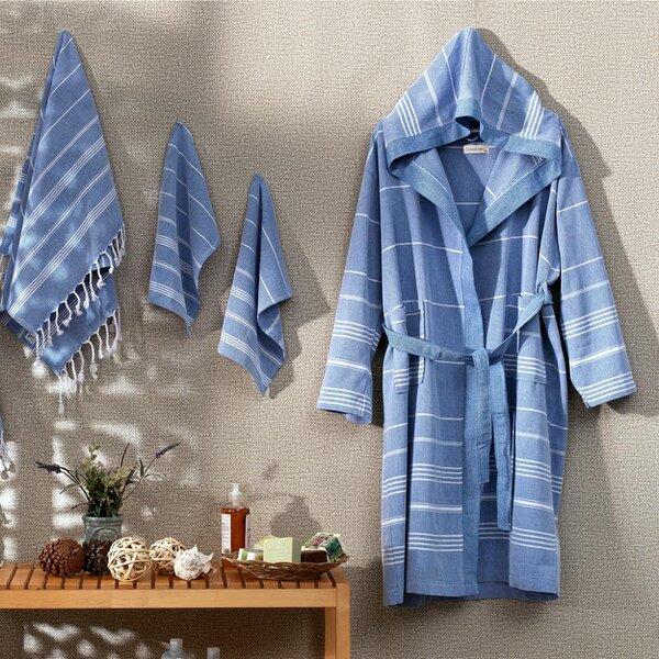 Cotton and Olive New Trendy Unisex Cotton Hammam Robe