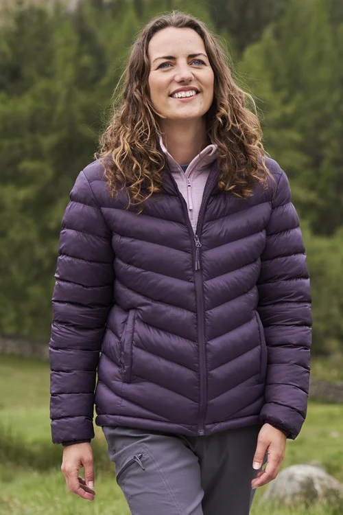 Mountain Warehouse Womens/Ladies Seasons Padded Jacket - Purple