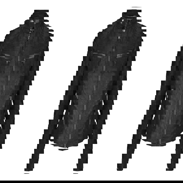 Leather Company Women's Leather Fitted Biker Brown Jacket