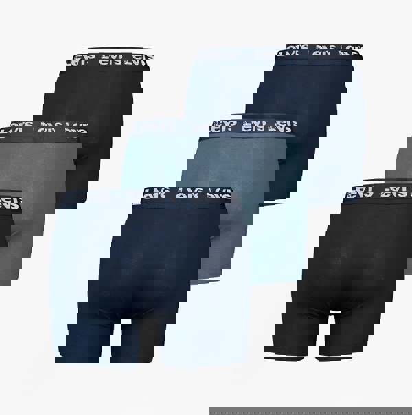 Levi's REPEAT LOGO Mens 3-Pack Trunks Navy Combo