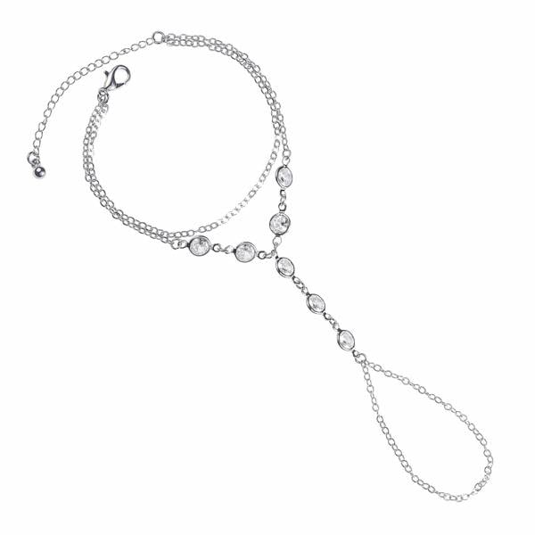 Hand and Ring Chain Bracelet, Slave Bracelet for Women - namana.london