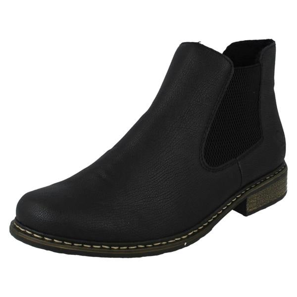 Rieker Ladies Rieker Casual Heeled Ankle Boots Z4994