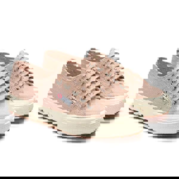 Superga Unisex Adult 2750 Cotu Classic Vegan Trainers - Pink Skin/Avorio - 
