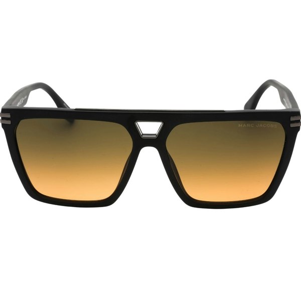 Marc Jacobs Gradient Brown SF Lens Matte Black Sunglasses