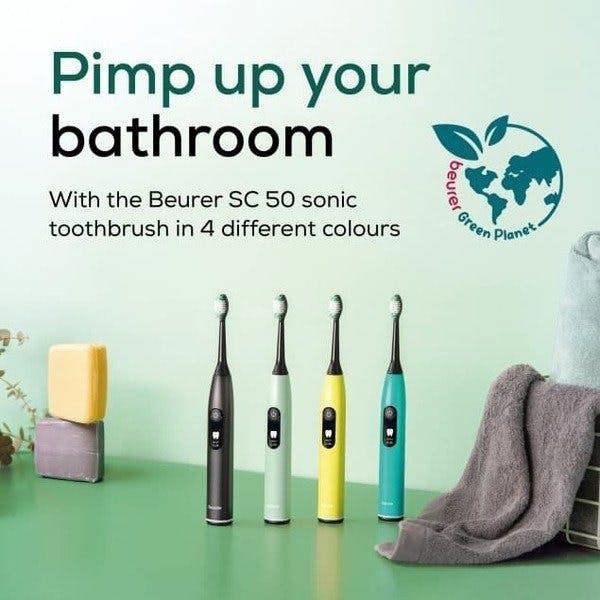 Beurer SC50 Sonic Toothbrush - Black