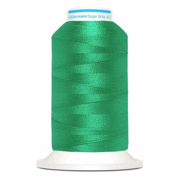 Gutermann Super Brite Polyester 40 Embroidery Thread 1000m Polyester Thread Suitable For Embroidery