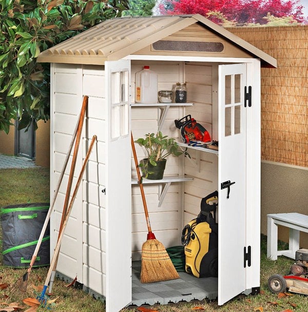Shire Tuscany Evo 120 / Double Door 123x123cm - Best Shed