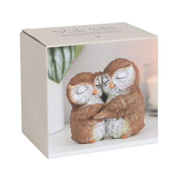 Serano Birds of a Feather Owl Couple Ornament