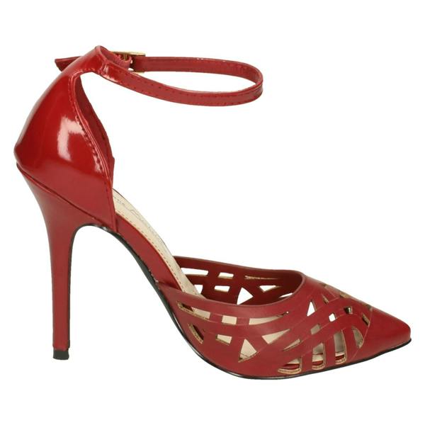Anne Michelle Ladies Anne Michelle Ankle Strap Court Shoes