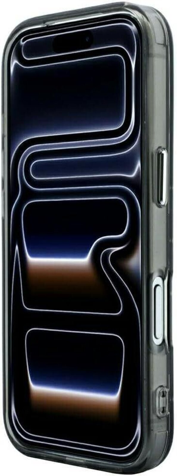 Karl Lagerfeld IML Rhinestones Allover and Electroplated Logo Case for iPhone 17/18 Pro 6.3" Black - KLHCP18L6HCRDKLK