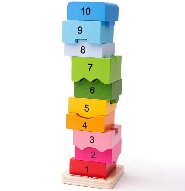 Bigjigs Toys Number Tower