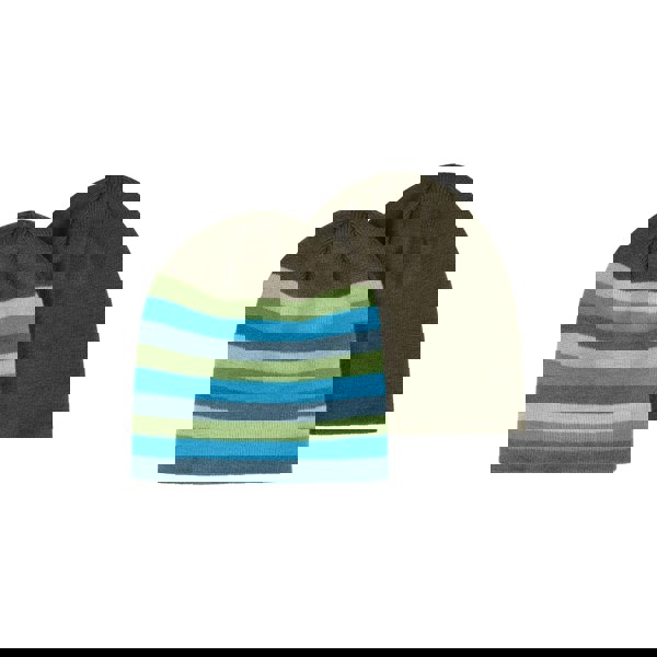 Mountain Warehouse Kids Assorted Designs Beanie (Pack of 2) - Khaki