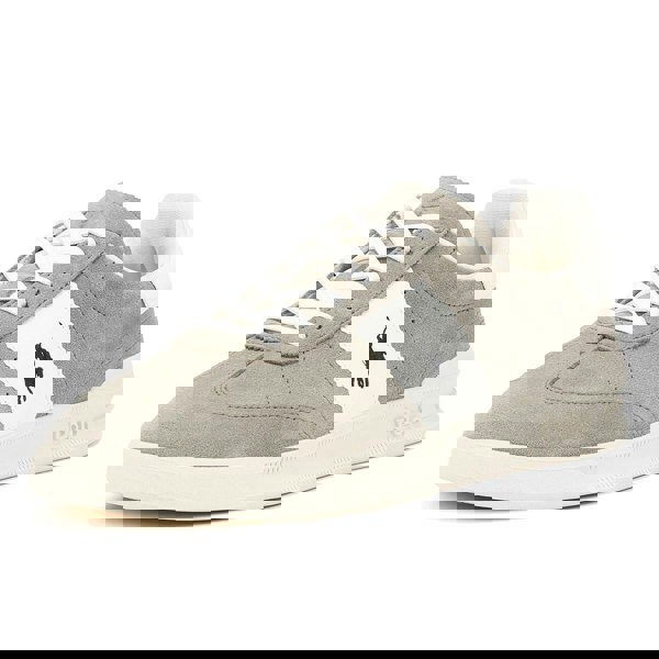 Polo Ralph Lauren Heritage Aera Suede Grey/White Trainers
