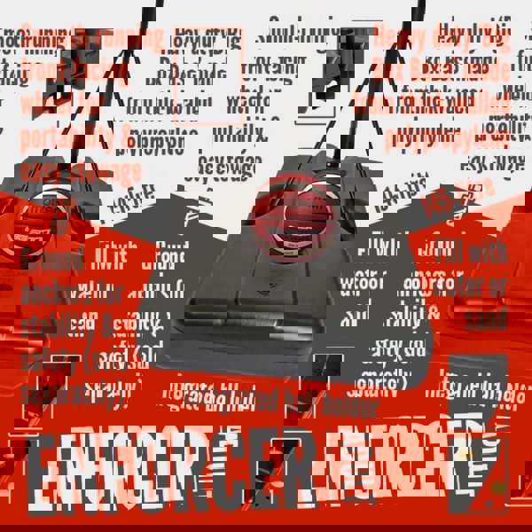 NET1 Enforcer Basketball Hoop