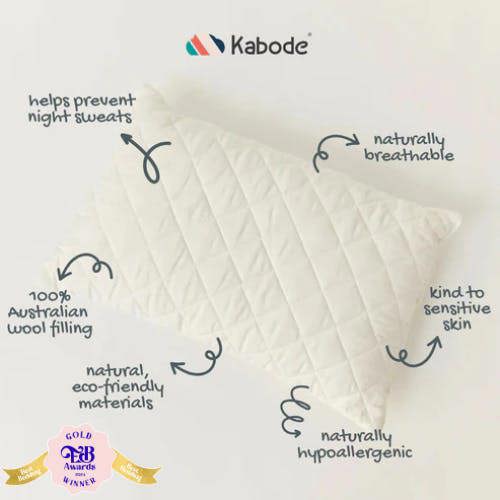 Wool and Organic Cotton Pillow