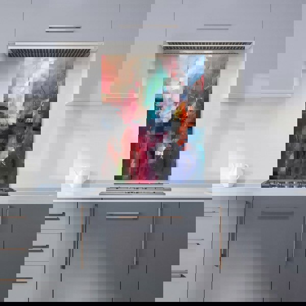 Warren Reed - Designer Cosmic Fusion: Colours Of The Universe Kitchen Splashback