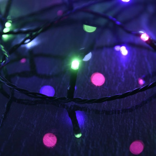 Berkfield LED String with 150 LEDs Pastel Multicolour 15 m PVC