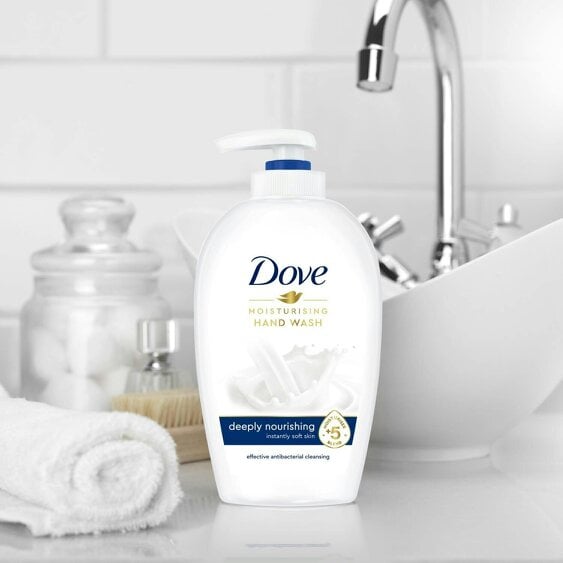 Dove Moisturising Hand Wash, Deeply Nourishing Instantly Soft Skin, 250ml