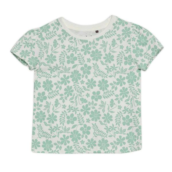 Mini Cuddles Baby Girls 3pk Floral Printed Tops, Multicolour