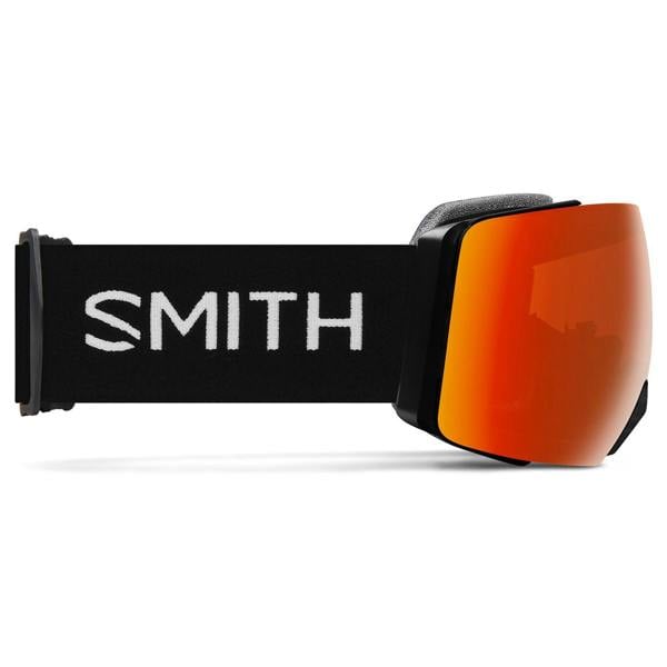 Smith Ski Goggles I/O Mag XL 0JX MP Black ChromaPop Everyday Red Mirror & CP Storm Yellow Flash
