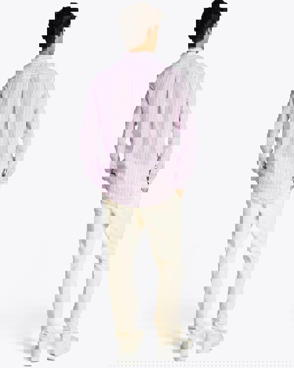 Tommy Hilfiger Tommy Hilfiger Lined Essential Long Sleeve Striped Mens Shirt