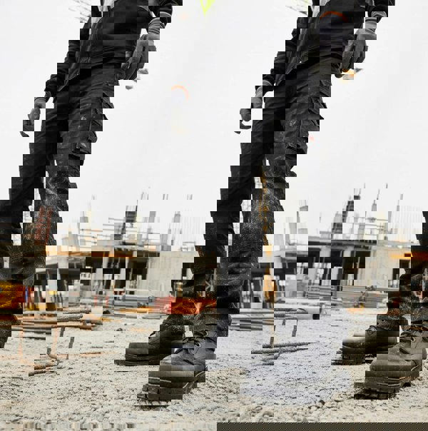 Skechers Work Skechers Work 77041EC COTTONWOOD ELKS SR Mens Occupational Shoes Black