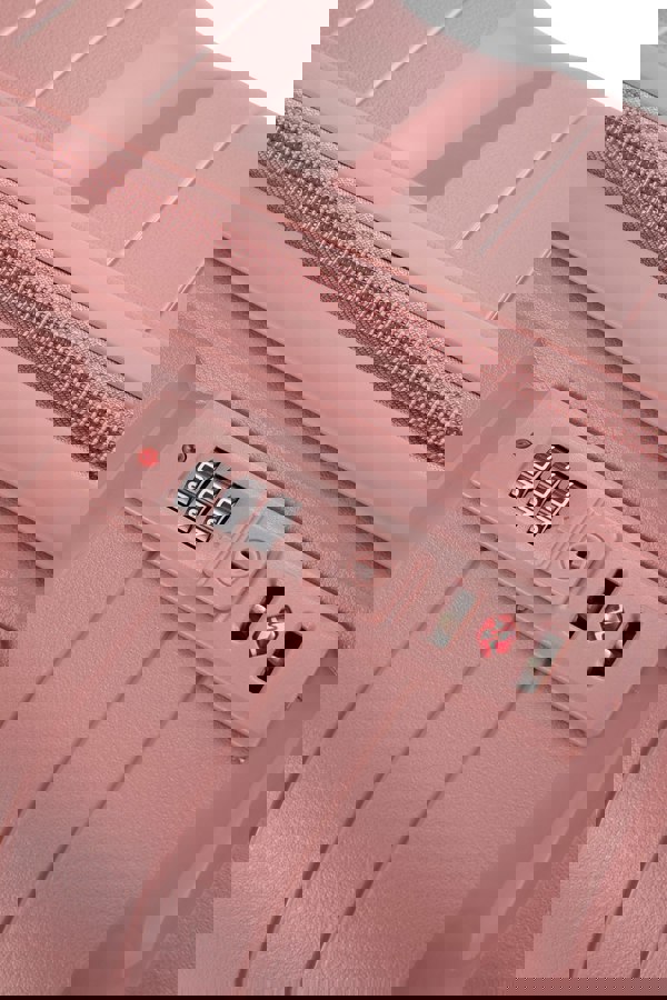 Living and Home 4PCS Gold Lockable Travel Suitcase Set