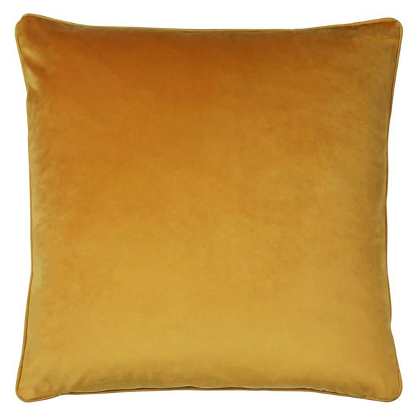 Furn Wisteria Velvet Square Cushion Cover - Gold