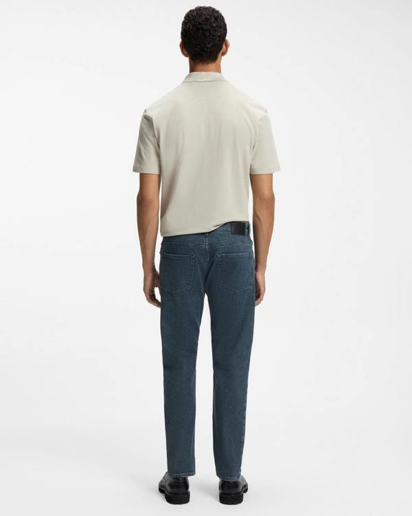 BOSS Orange RE.MAINE BO Mens Regular Fit Jeans - Navy 414 | CHO | Designer Mens,Trousers,Jeans