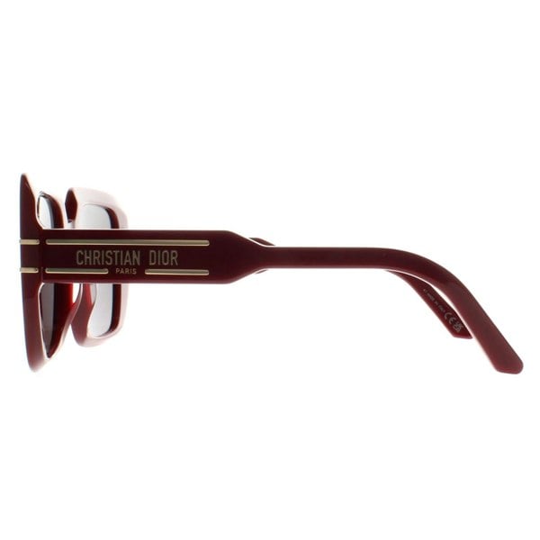 Dior Sunglasses DiorSignature S11I 35A0 Bordeaux Grey Mirror