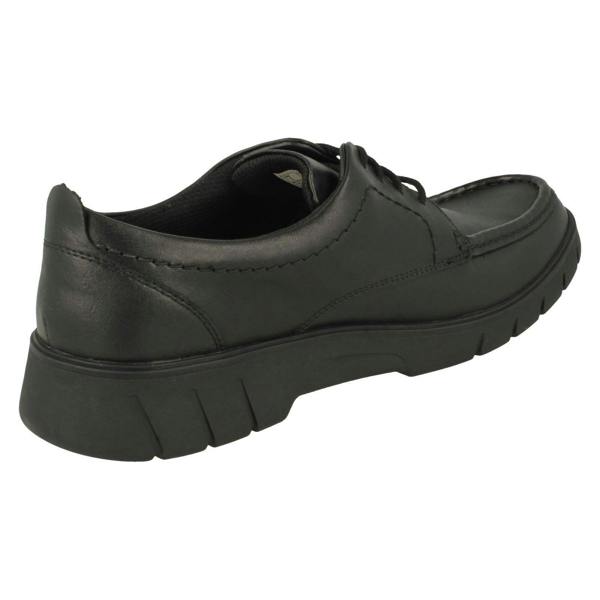 Clarks Boys Clarks Lace Up Moccasin Shoes Branch Lace Y