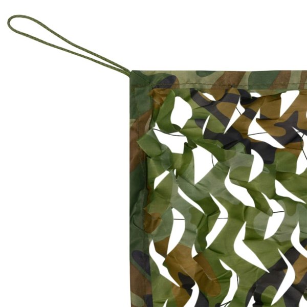 Berkfield Camouflage Net with Storage Bag 2x8 m Green