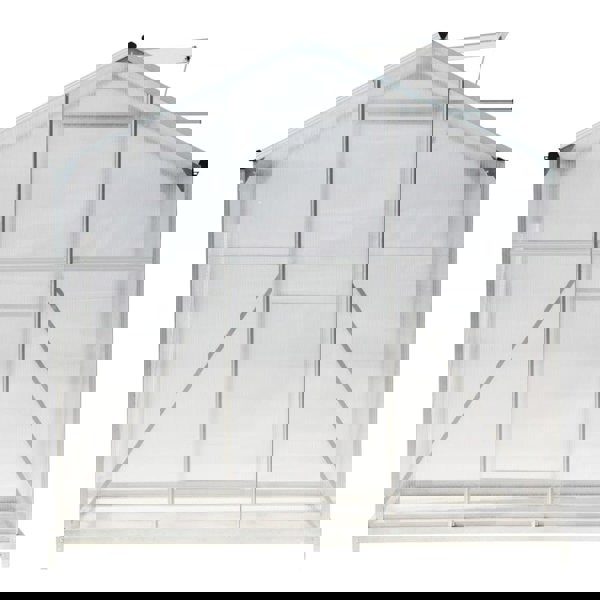 Aluminium Hobby Greenhouse with Window Opening With Base/Without Base Greenhouses Living and Home With Base