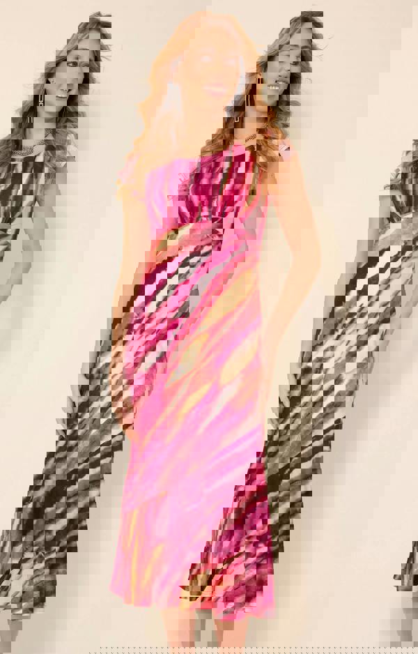 Alie Street London Clara Dress - Sunset Sky