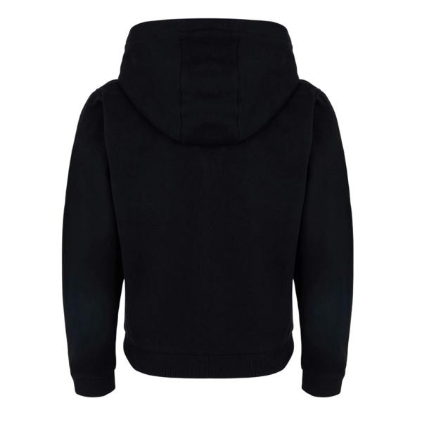 Hugo Childrens/Kids Lettering Logo Regular Full Zip Hoodie - Black - 