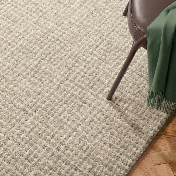 Hanse Home Eloise Woollen Cream Grey Rug