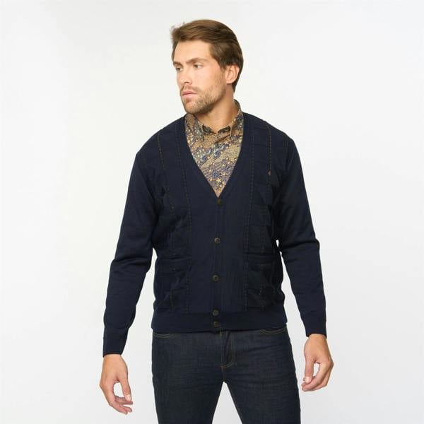 Gabicci G55M09 Fancy Cardigan Gabicci Classic NAVY