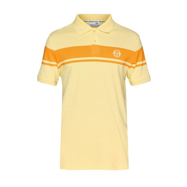 Sergio Tacchini Young Line Polo Shirt Pale Banana/Autumn Glory