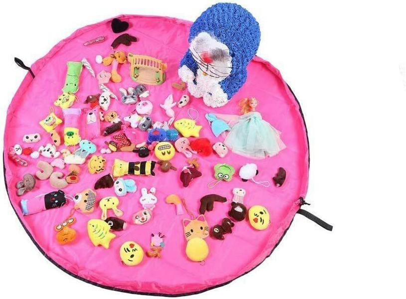 HYGRAD BUILT TO SURVIVE Large Portable Kids Play Mat 150cm Kids Nursery Toys Storage Mat Bag Organiser