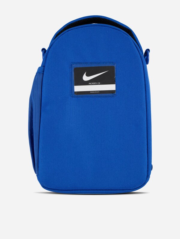 Nike Kids Logo Patch Lunch Tote Bag in Blue (27cm)