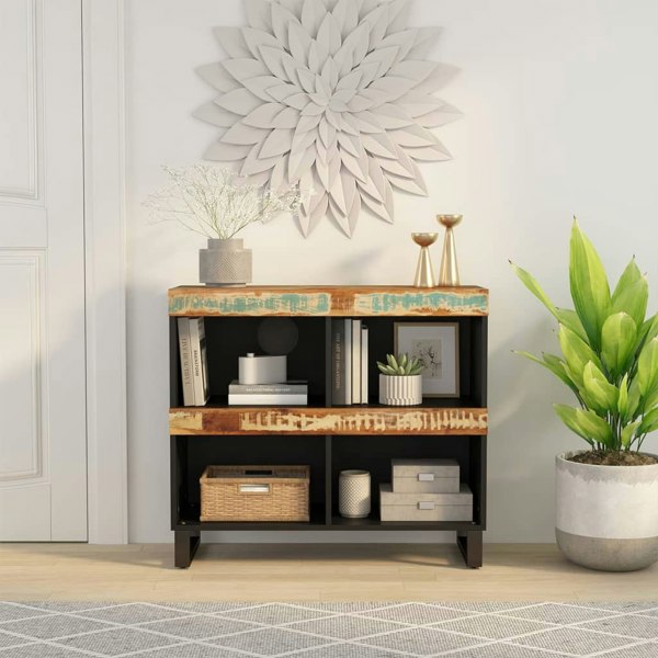 Berkfield Side Cabinet 85x33x75 cm Solid Wood Reclaimed