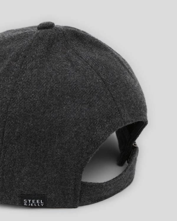 Steel & Jelly Wool Baseball Cap