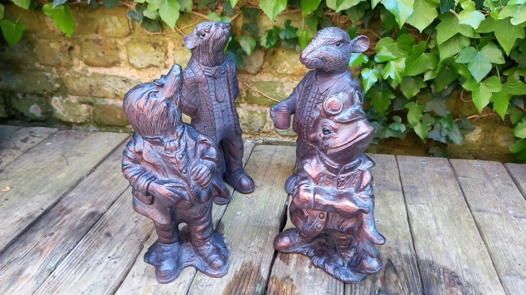 Inspirational Gifting Wind in the Willows Garden Sculptures Ornaments