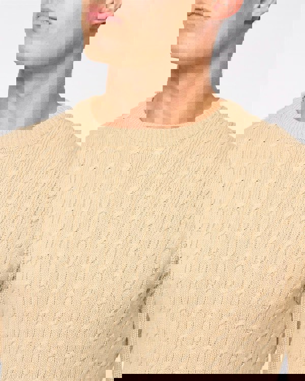 Crosshatch Kabstars Cable Knit Wheat