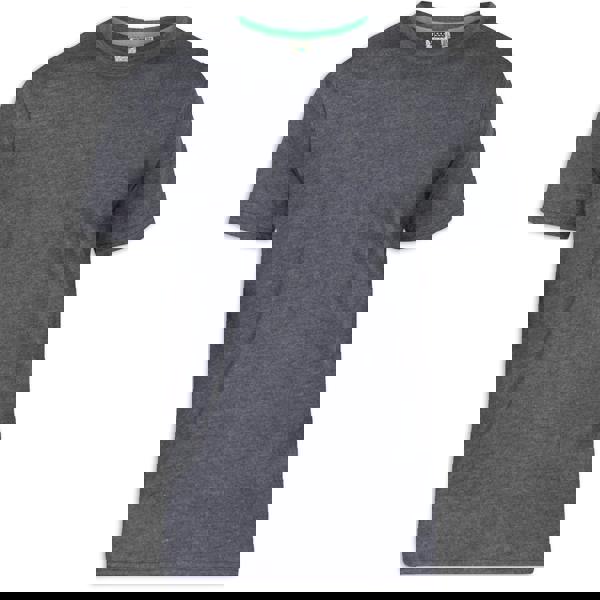 Duke Mens D555 Flyers 2 Crew Neck T-Shirt - Charcoal Melange - 