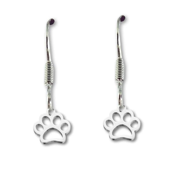 Aye Do Gifts Some Paw-dy Loves You - Paw Print Earrings & Gift Card