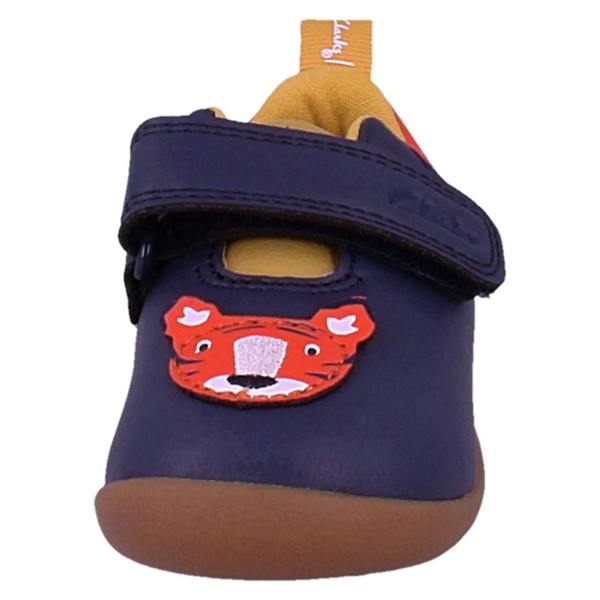 Clarks Boys Clarks Frugi Tiger Design Casual Shoes Roamer Safari
