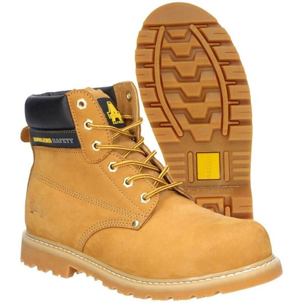 Amblers Safety FS7 Goodyear Welted Men's Safety Boots in Honey