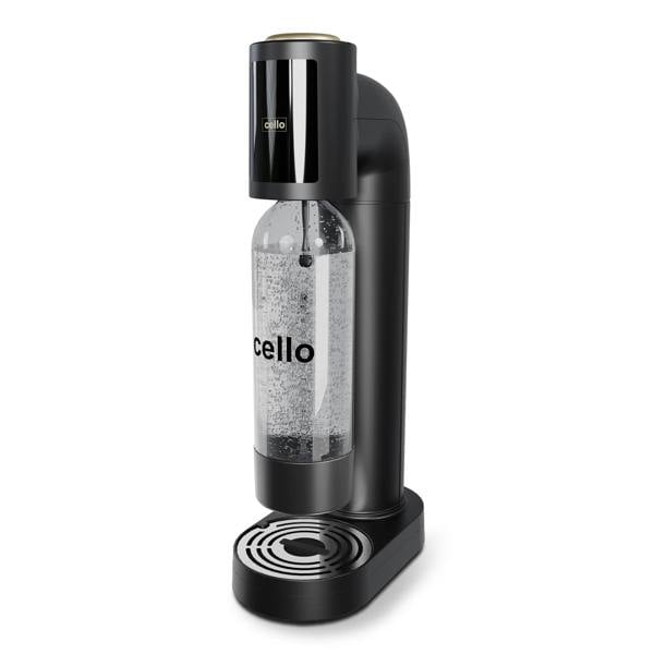 Cello Refresh Bundle - Digital Kettle + 2 Slice Toaster + Soda Maker - Black