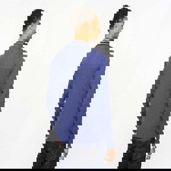 Gabicci V55GM08 Mens Moore Long Sleeve Knitted Zip Neck Polo Gabicci Vintage - ATLANTIC